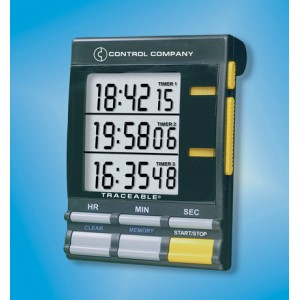 5025 Traceable&reg; Triple-Display Timer