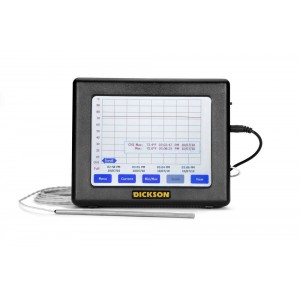 Model FT525 Temperature Touchscreen with High Accuracy Thermistor Probe.  Model FT525 Temperature Touchscreen with High Accuracy Thermistor Probe.